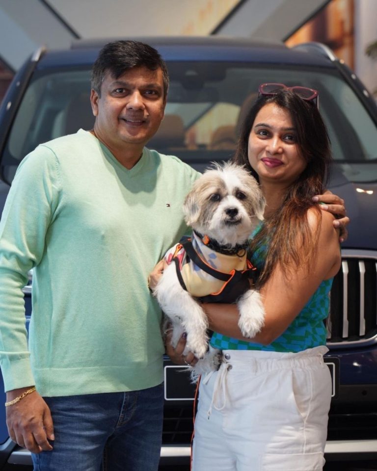 BMW pet drive event