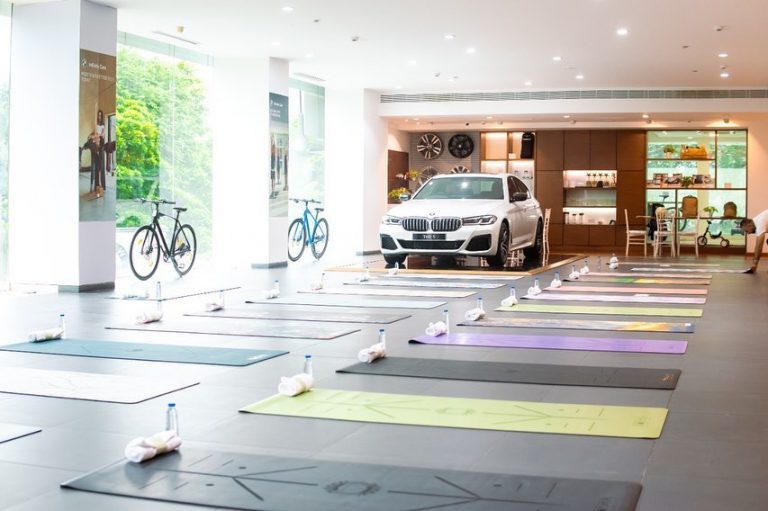 BMW Playful Yoga Session