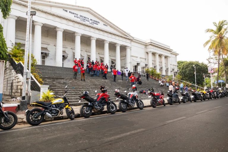 Ducati Mumbai group ride event - Ducati Infinity