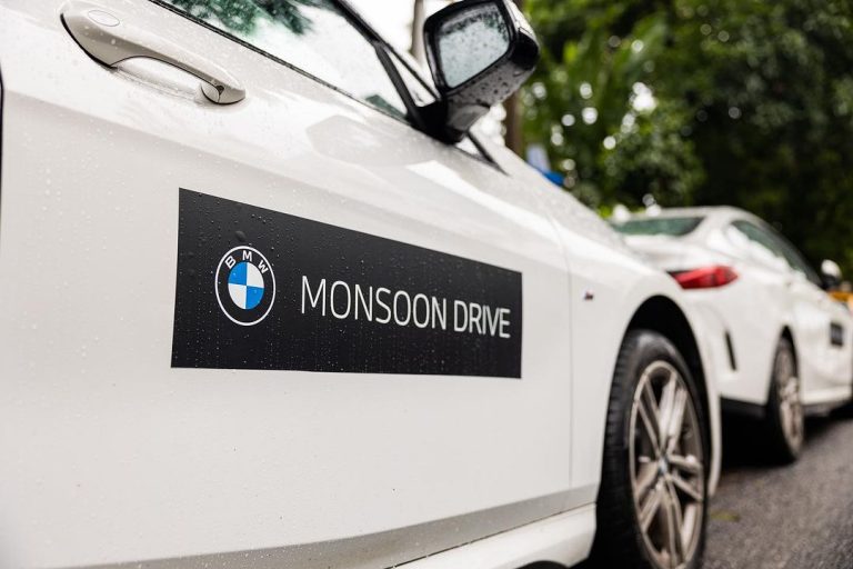 BMW monsoon road trip