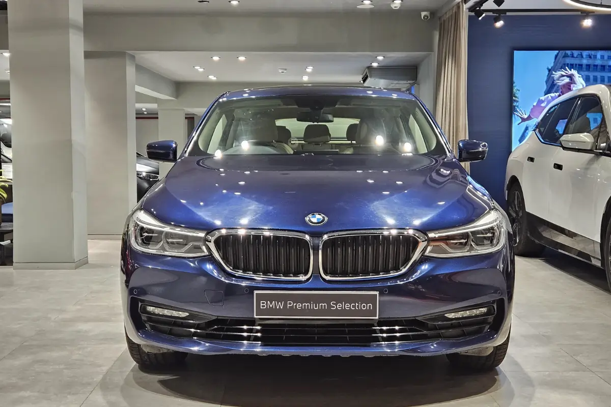 BMW 630i M Sport used car showroom