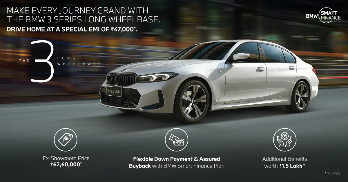 BMW 3 LWB August Offers