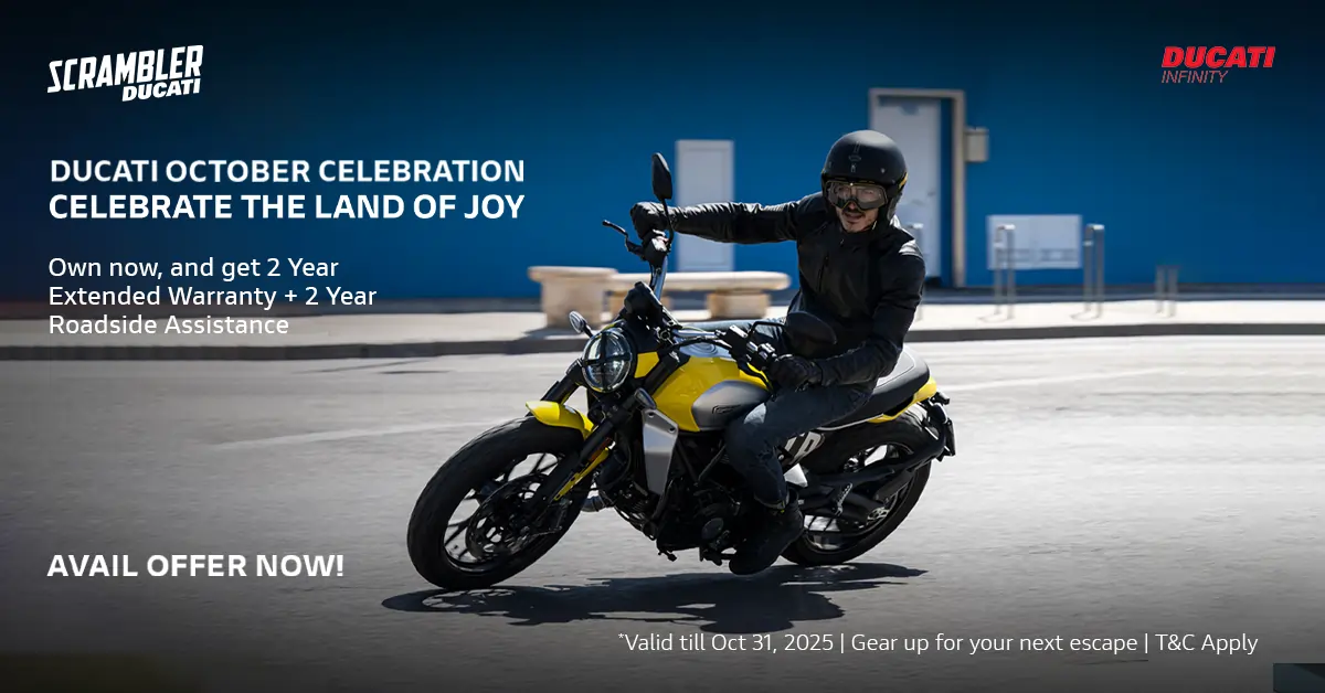 Ducati Scrambler Offers – October 2025