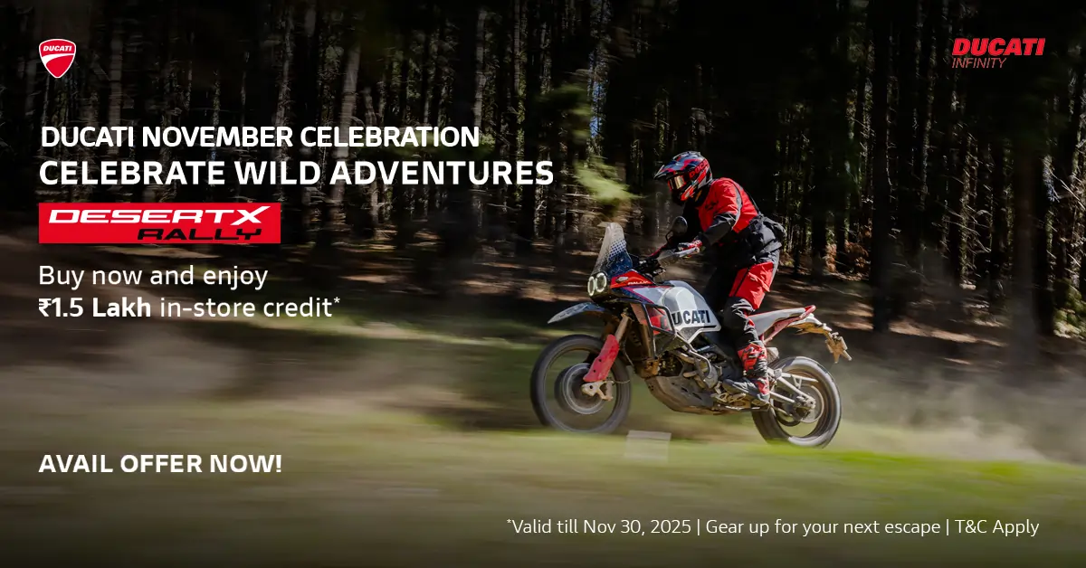Ducati DesertX Rally Offers