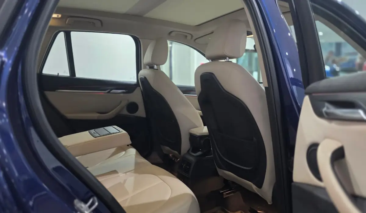 BMW X1 leather seats interior