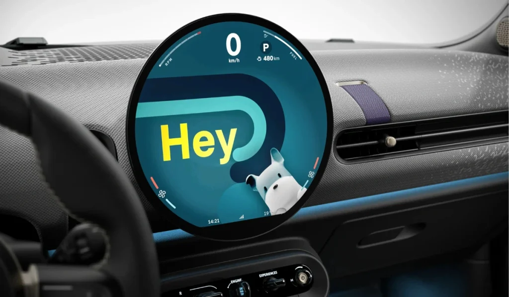 MINI Convertible interior technology