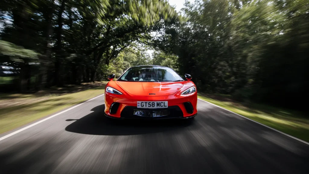 McLaren GTS Front Driving View