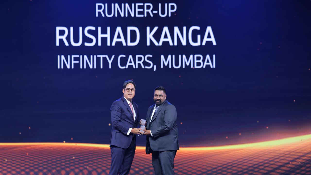 BMW Group India Excellence Awards 2026 – Rushad Kanga (Head of Corporate Sales – Infinity Cars )