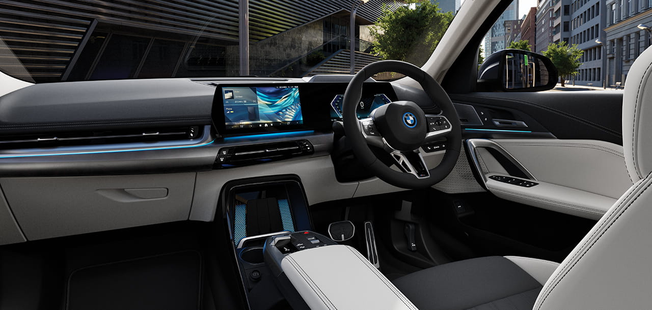BMW X1 LWB interior
