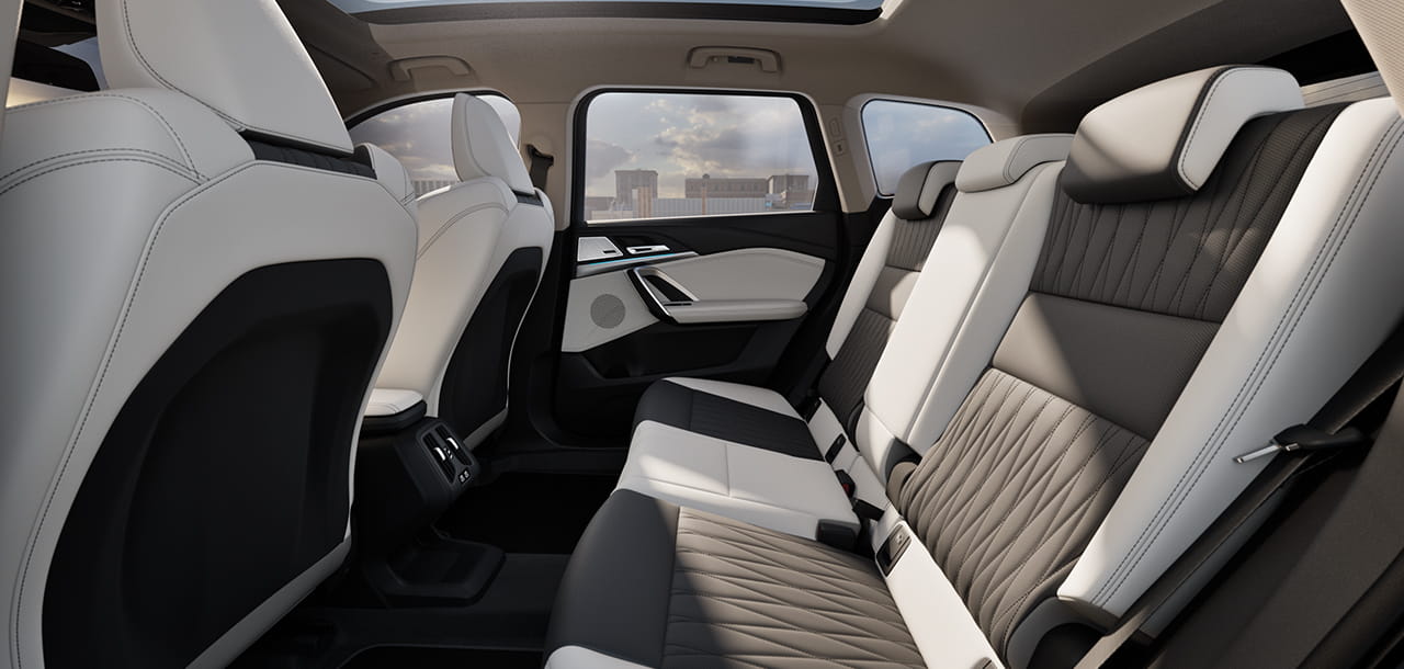 BMW X1 LWB rear seats