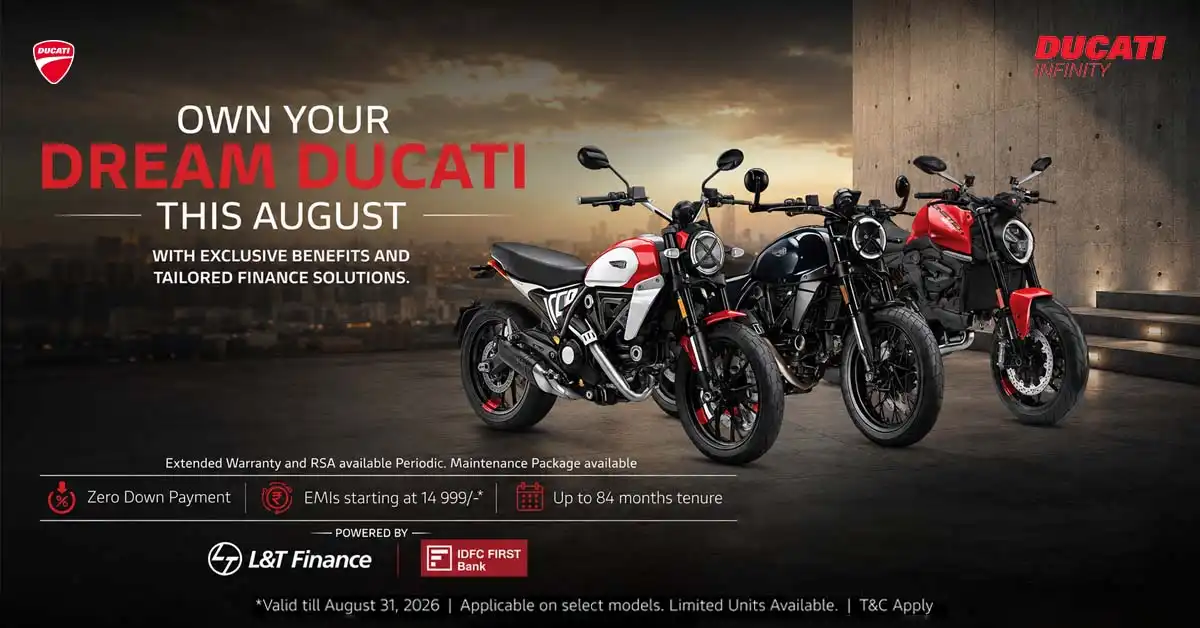 Ducati All Bikes Offers