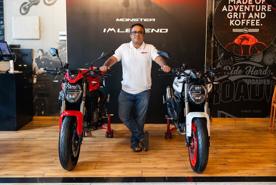 Ducati Monster V2 launch in India - Ducati Infinity