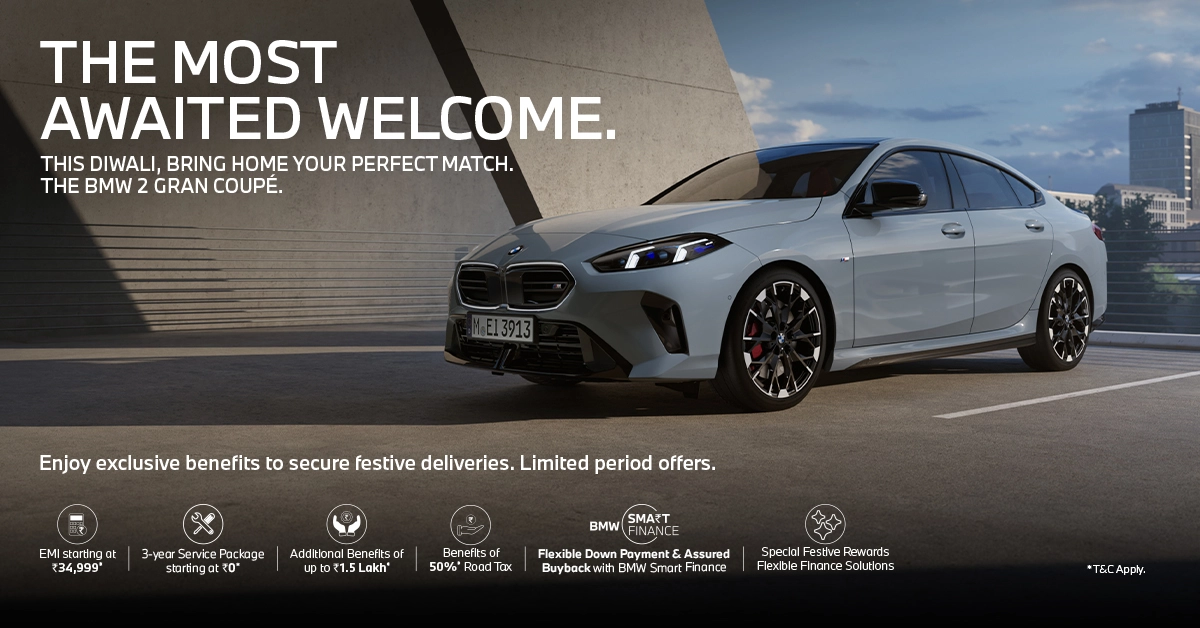 BMW 2GC Diwali Offer