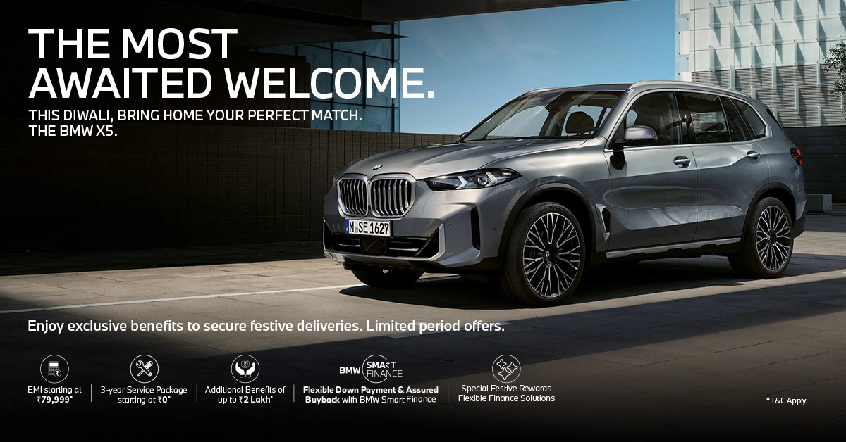BMW X5 Diwali Offer