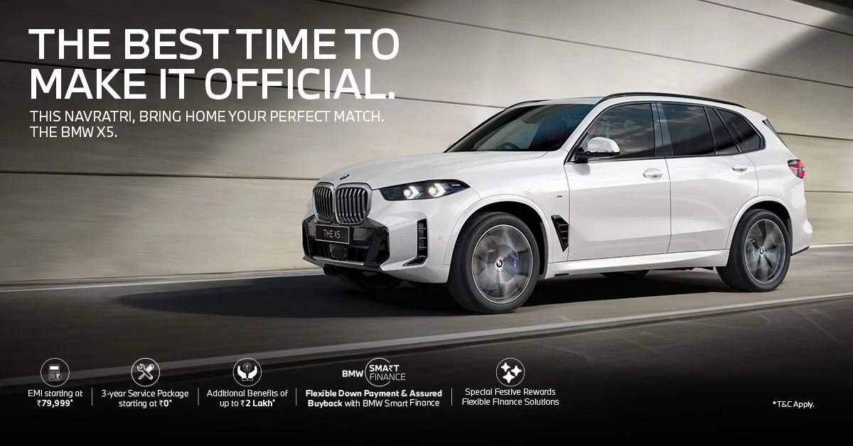 BMW-X5-Navratri-Offer