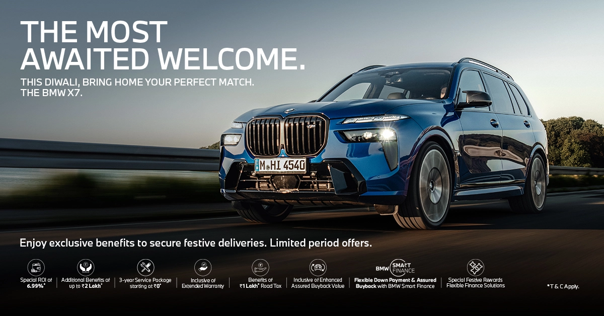 BMW X7 Diwali Offer