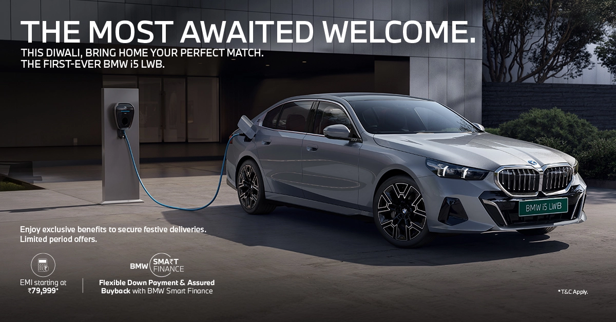 BMW i5 LWB Diwali Offer