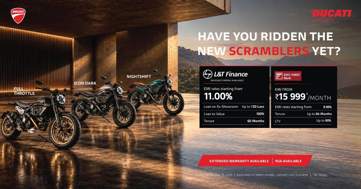 Ducati Scramblers Offer